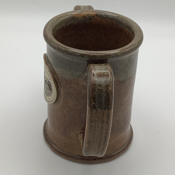 Sunset Hill Stoneware Double Handled Mystic Monk Coffee Mug - Picture 5 of 9